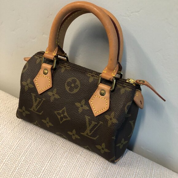 Louis Vuitton (LV) NANO Speedy Monogram Mini Bag-w COA - Picture 2 of 14